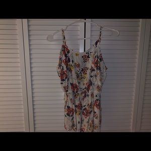 White Floral Jumper for girls